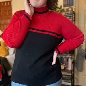 Monica Geller Style Turtleneck | Casual Corner Annex Size 2X